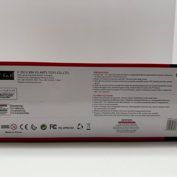 X Racing High Speed Ferrari 599XX R/C 1/18th Remote Control Model - Picture 4 of 4